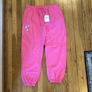 Roller Rabbit Monkey Love Sweatpants NWT Size L